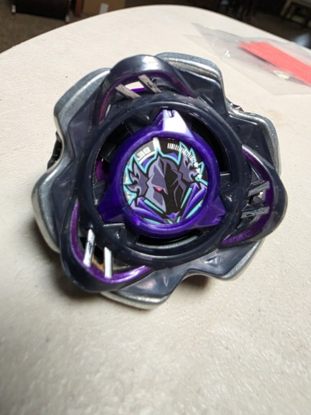 TAKARA TOMY Perseus Dark Beyblade X Series Booster USED